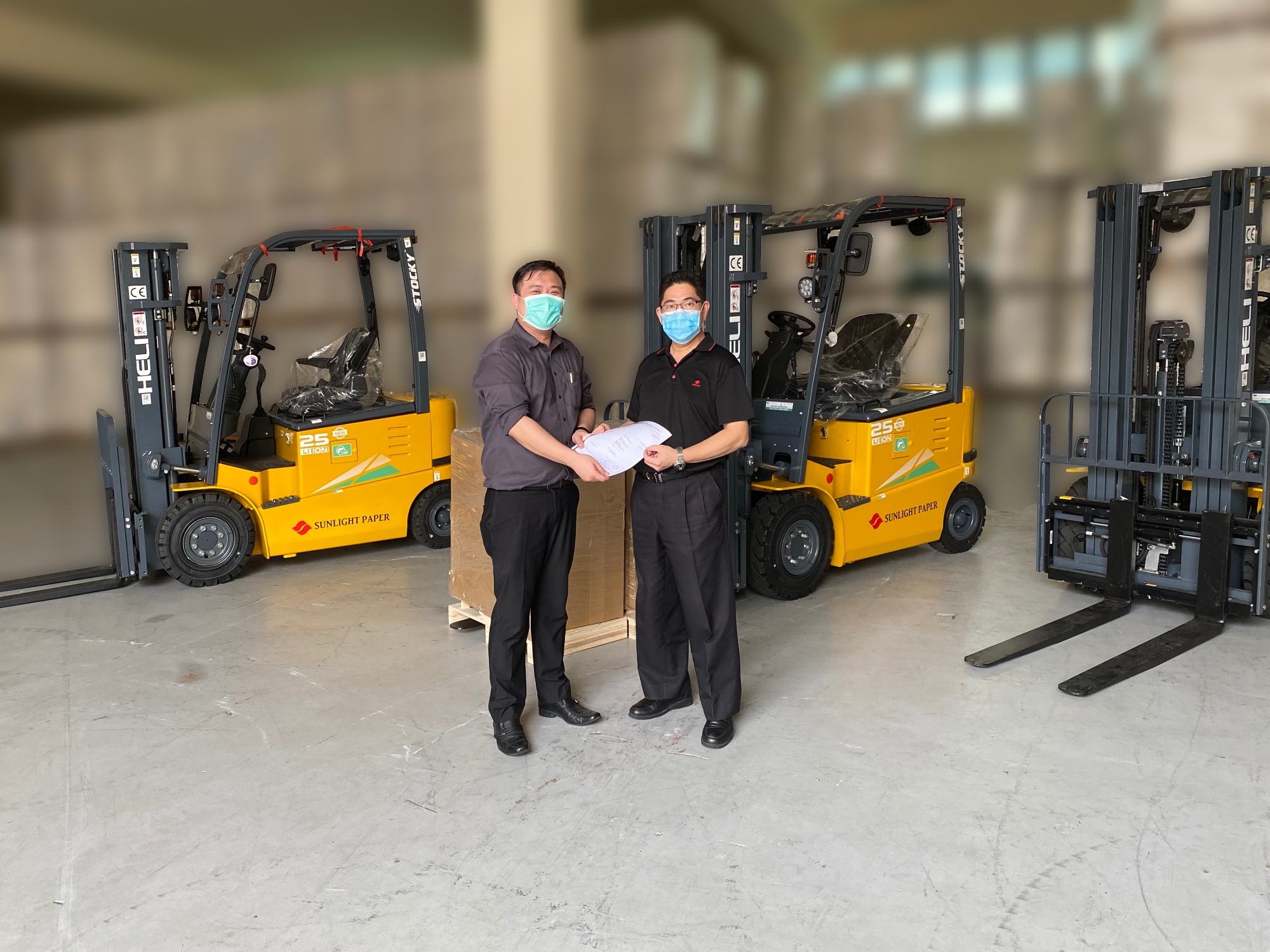 lithium forklift singapore